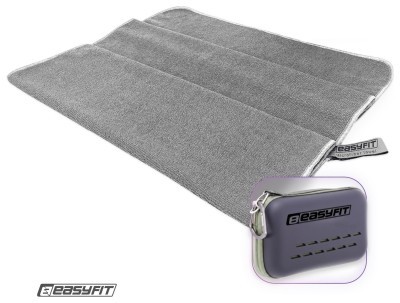 Спортивний рушник EasyFit RoyalWing 140х60 см з мікрофібри + кейс