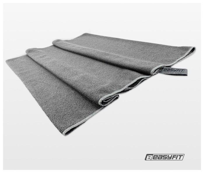 Спортивний рушник EasyFit RoyalWing 140х60 см з мікрофібри + кейс