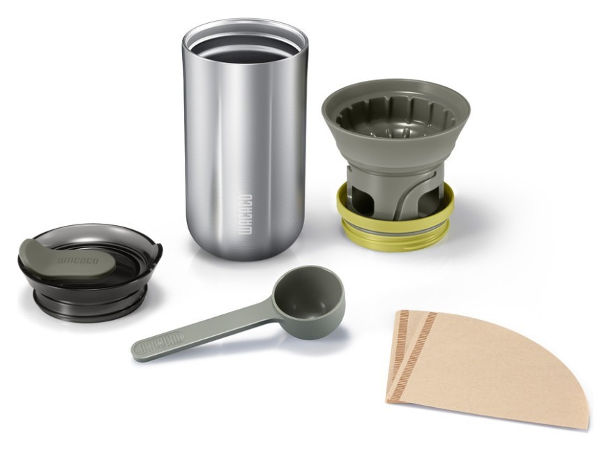 Портативний дріпер-термокухоль Wacaco Cuppamoka, для фільтр-кави