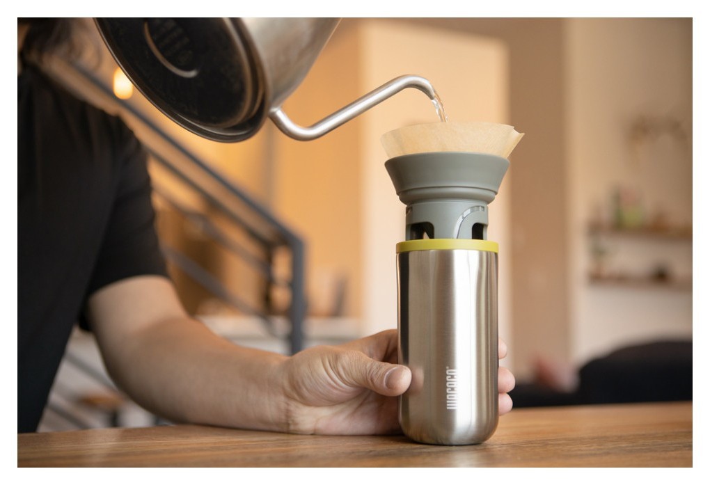 Портативний дріпер-термокухоль Wacaco Cuppamoka, для фільтр-кави, укр, укр