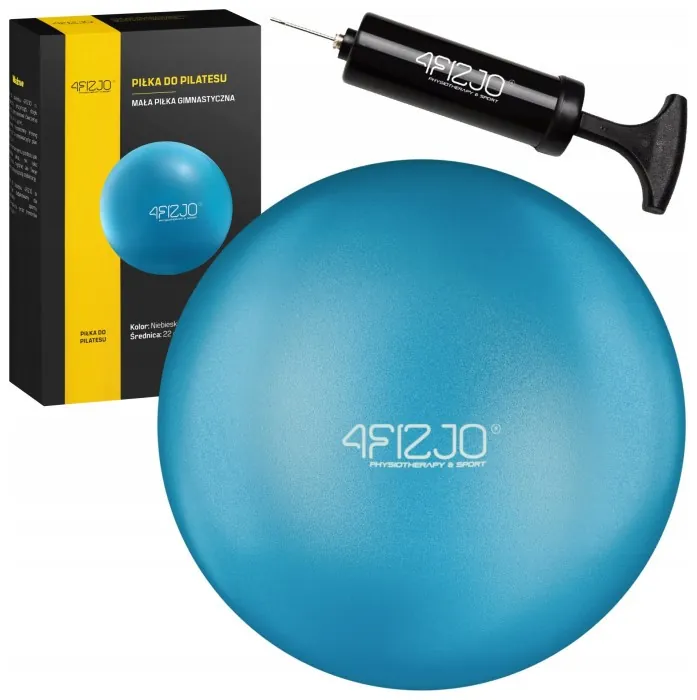 Мяч для пилатеса, йоги, реабилитации 4FIZJO 22 см Blue (P-5907739310521)