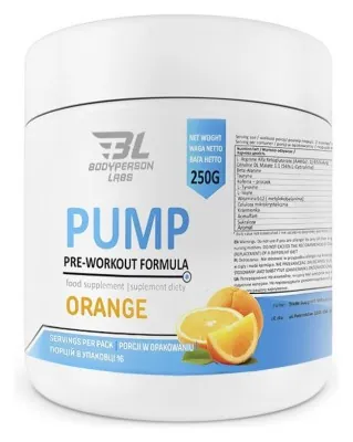 Pre-Workout Formula - 250g Orange