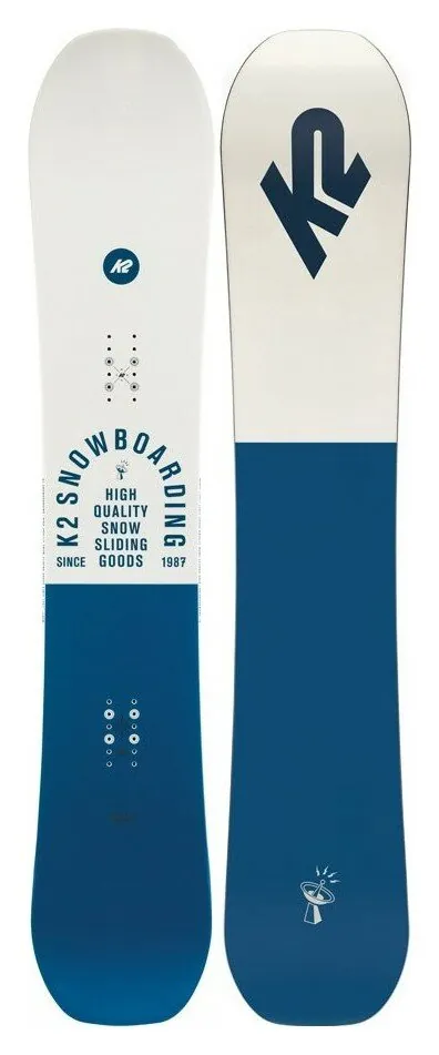 Сноуборд K2 BROADCAST 159 Blue/white (11D0010) O (162 см blue, white)