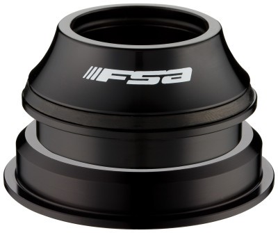Рулевая колонка 1-1/8" - 1-1/2" FSA HS NO.57E, 12.3mm конусная полуинтегрированная, Ø28,6/44-55,95/39,78, 124.6гр.