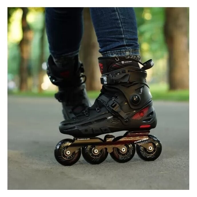 Ролики Flying Eagle F4 Raven Black, укр, укр