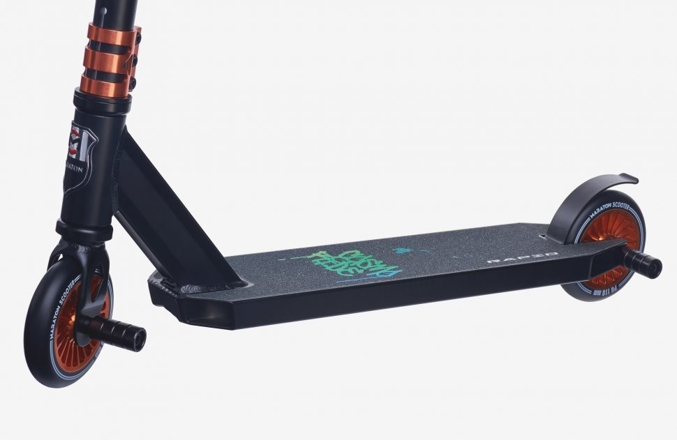 Трюковий самокат Maraton RAPID (Оранжевый), укр, укр