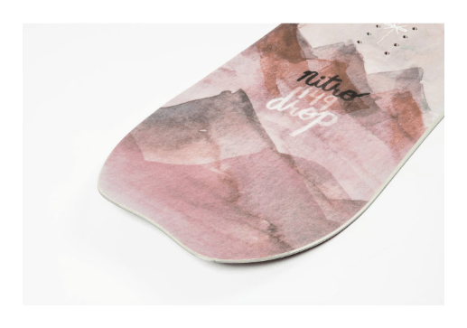 Сноуборд Nitro DROP 146 Pink blue brown (830565) O