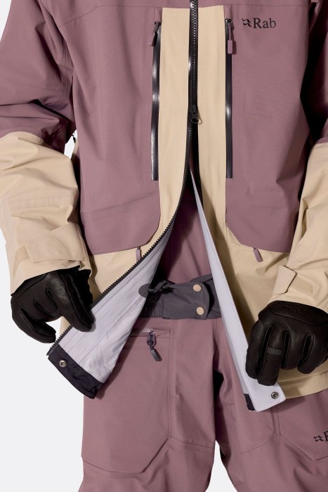 Мембранная куртка мужская Rab Bigline Jacket, Dark Iris/Dark Pebble, L