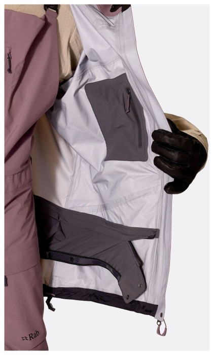 Мембранная куртка мужская Rab Bigline Jacket, Dark Iris/Dark Pebble, L