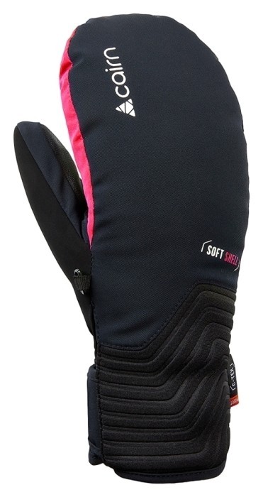 Перчатки Cairn Elena для женщин black-neon pink