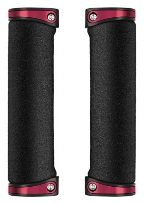 Грипсы для велосипеда Crankbrothers COBALT 130 мм Red/black (14919)