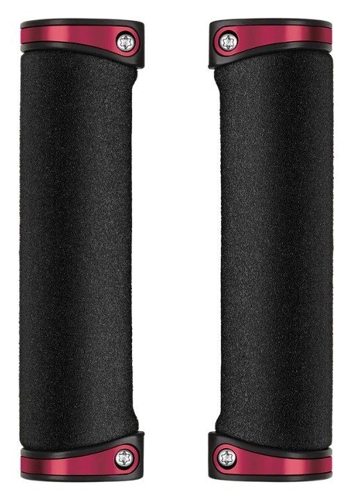 Грипси для велосипеда Crankbrothers COBALT 130 мм Red/black (14919), укр, укр