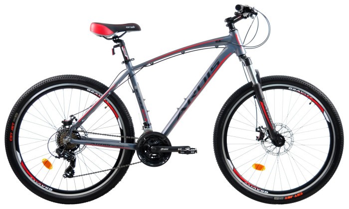 Велосипед 27,5 MTB AL "BLAZE", Серо-зеленый