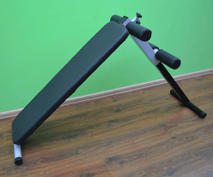 Скамья для пресса регулируемая 20-40 градусов