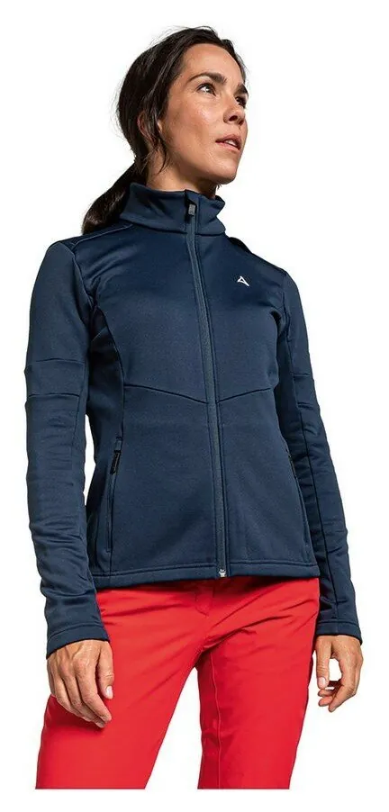 Кофта флісова жіноча Schoeffel FLEECE JACKET GRASSEN L 38 Navy blazer 8820 (10-13111-WRH) (40 navy blazer)