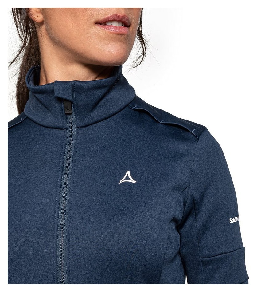 Женская кофта флисовая Schoeffel FLEECE JACKET GRASSEN L 38 Navy blazer 8820 (10-13111-WRH)