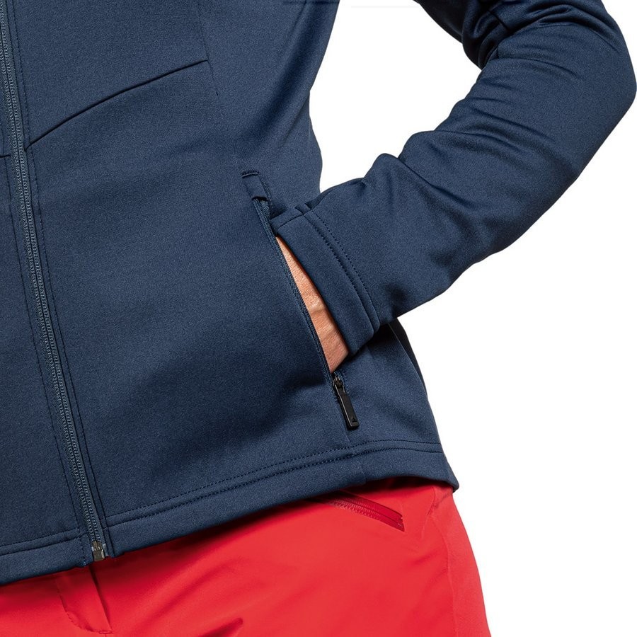 Женская кофта флисовая Schoeffel FLEECE JACKET GRASSEN L 38 Navy blazer 8820 (10-13111-WRH)