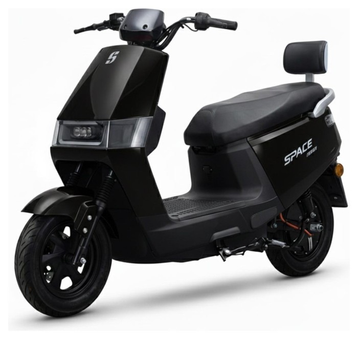 Электроскутер SPACE ROCKET 10" 72B 1000Вт диск/барабан литиевая черный 2026