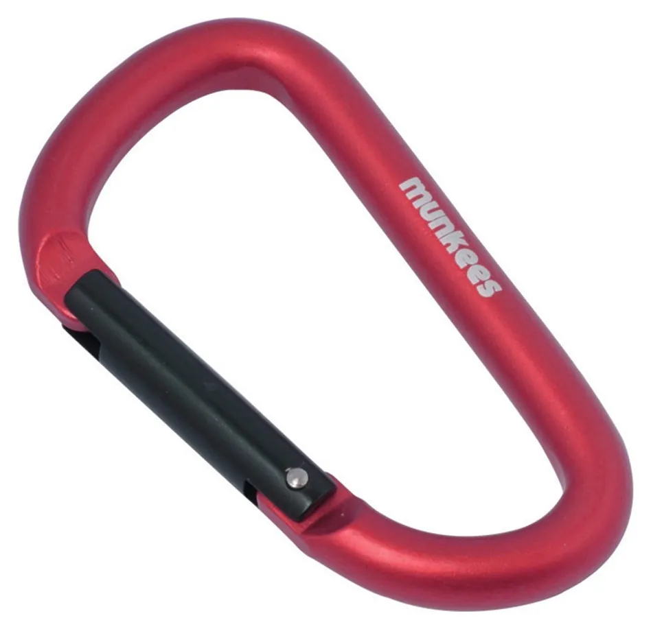 Munkees 3208 карабін D 8 мм x 80 мм red (3208-RD)