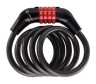 Замок для велосипеда тросовий Cycledesign ROLLER Red (LK0020), укр