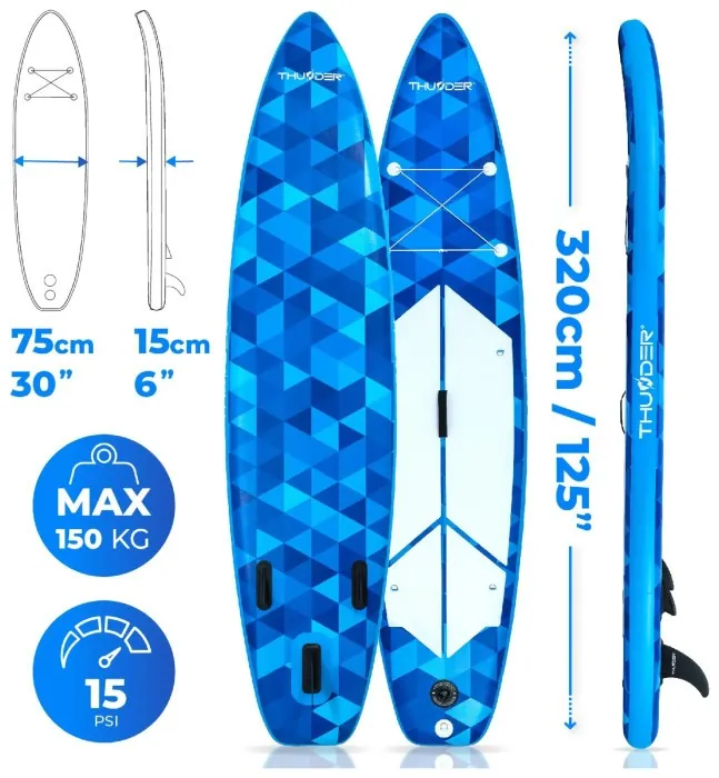 Надувна SUP дошка (Сапборд) THUNDER NION 320
