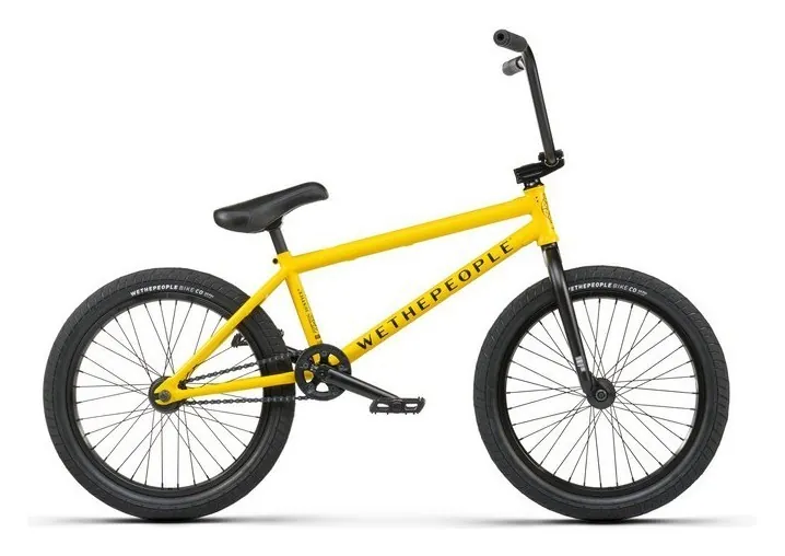Велосипед WeThePeople BMX Justice 20" 20.75" Matt Taxi Yellow (20.75" Жовтий)