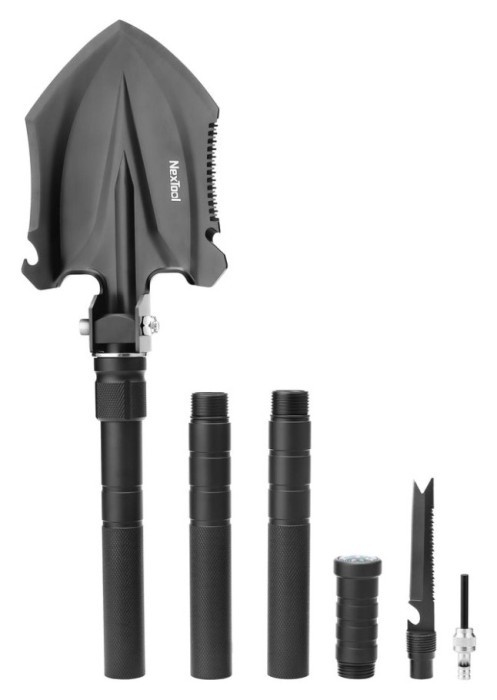 Багатофункціональна складана лопата NexTool Folding Shovel Medium, укр, укр