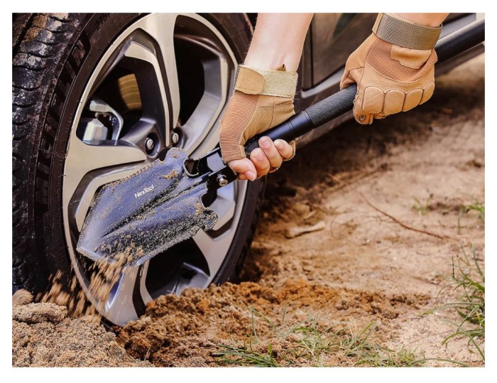 Багатофункціональна складана лопата NexTool Folding Shovel Medium, укр, укр