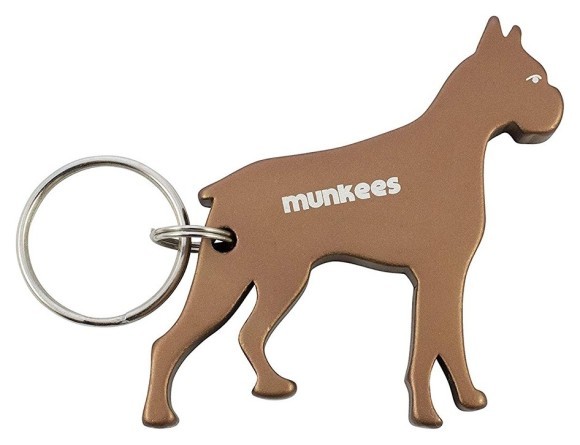 Munkees 3453 брелок-открывашка Pug brown, укр