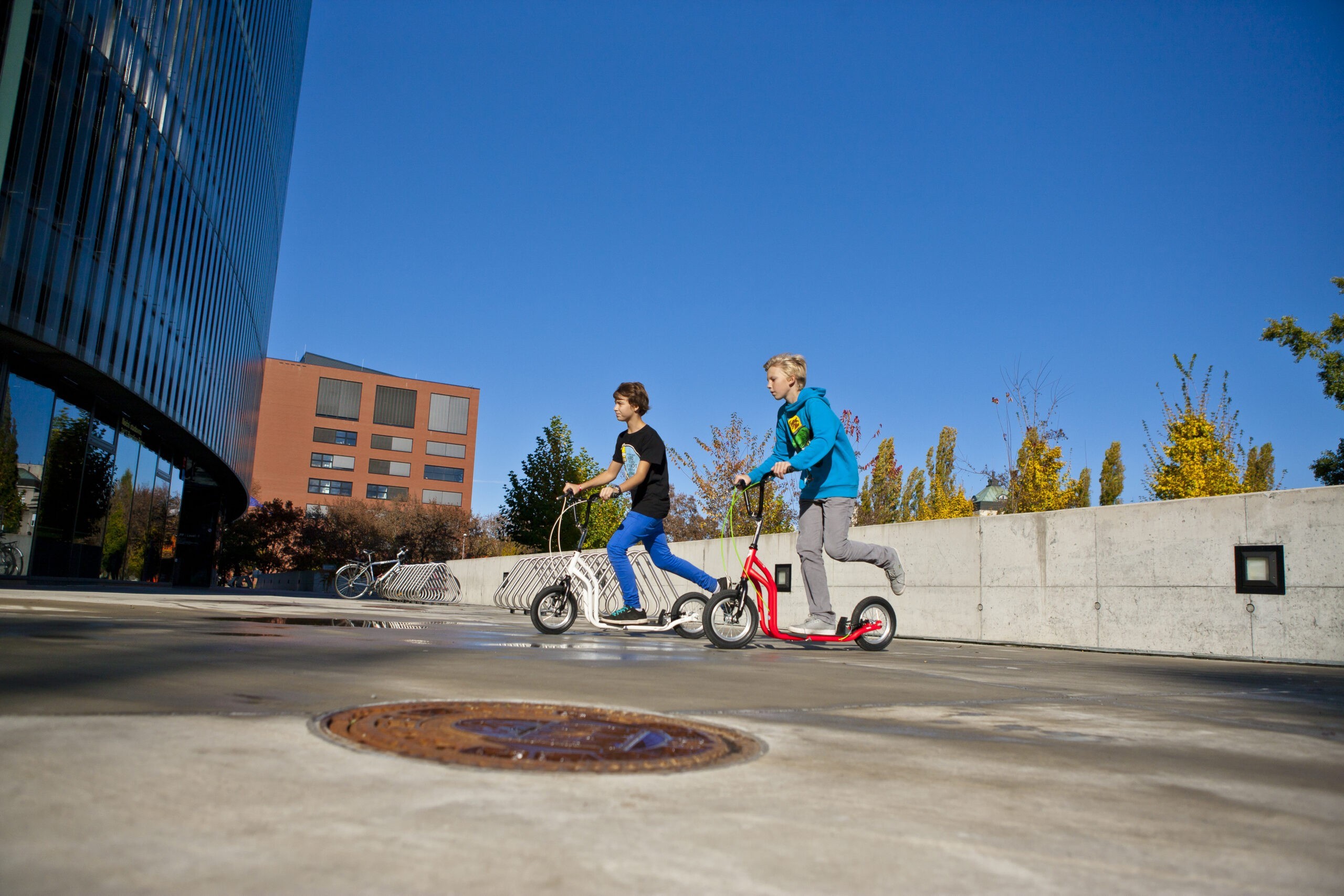 Самокат Yedoo OX Red/Black