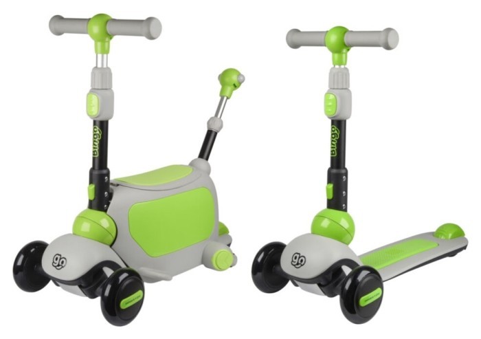 самокат толкар Maraton 2in1 Bingo Super 3 Green, Салатовий, укр, укр