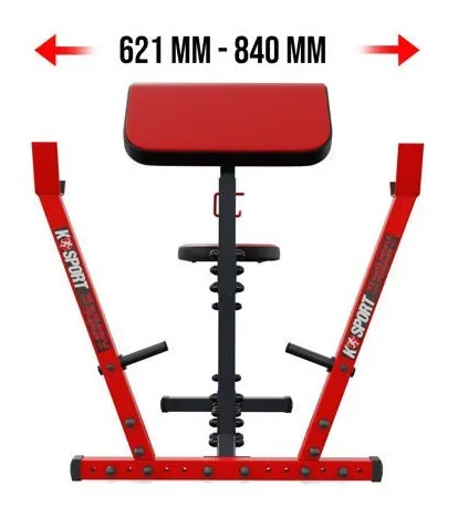 Парта Скотта с подставкой для штанги K-Sport KSSL115