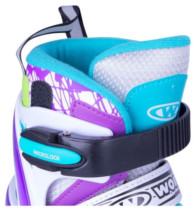 Регульовані ролики WORKER Fizzo ABEC-7 - розмір L (39-42)