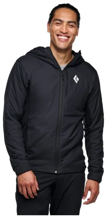 Куртка чоловіча Black Diamond M First Light Hybrid Hoody, Black, M