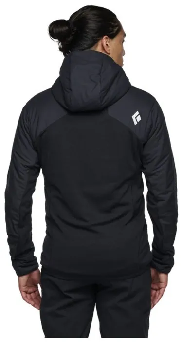 Куртка чоловіча Black Diamond M First Light Hybrid Hoody, Black, M