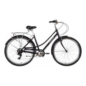 Велосипед понижен в цене AL 28&quot; Dorozhnik SAPPHIRE Vbr рама-&quot; с багажником зад AI, с крылом St 2022 STK-D-193 (глубокий темно-фиолетовый)