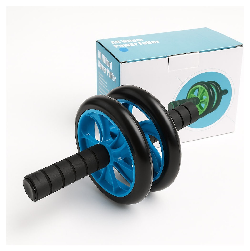 Тренажер для преса (566) Bavar Sport 160 мм (синій), укр, укр