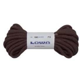 LOWA шнурки Zephyr 190 cm dark brown