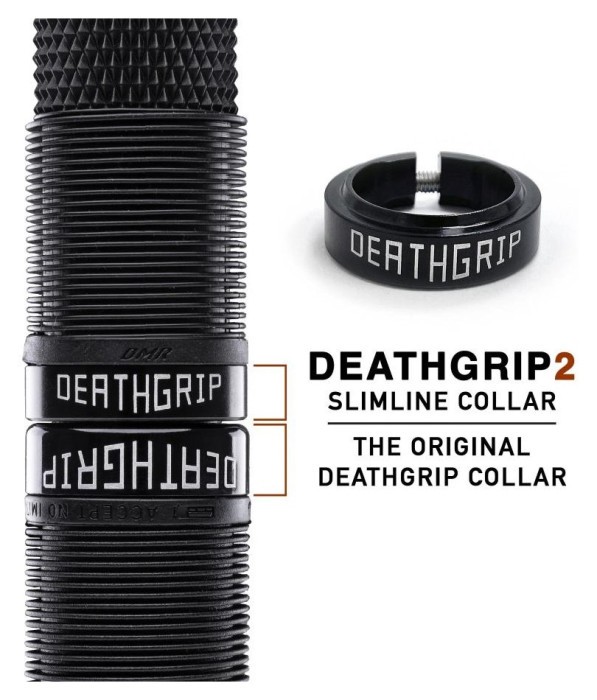 Гріпси DMR DeathGrip2 Thin Flangeless [GUM]
