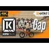 Велосипед KINK BMX GAP 2022 Gloss Hazy Orange, укр, укр