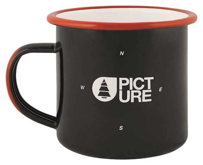 Кружка Picture Organic Шерман черная гора