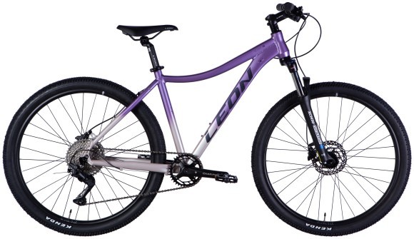 Велосипед AL 27,5" Leon XC LADY 75 HDD рама-18" бузковий зі сріблястим 2025, укр