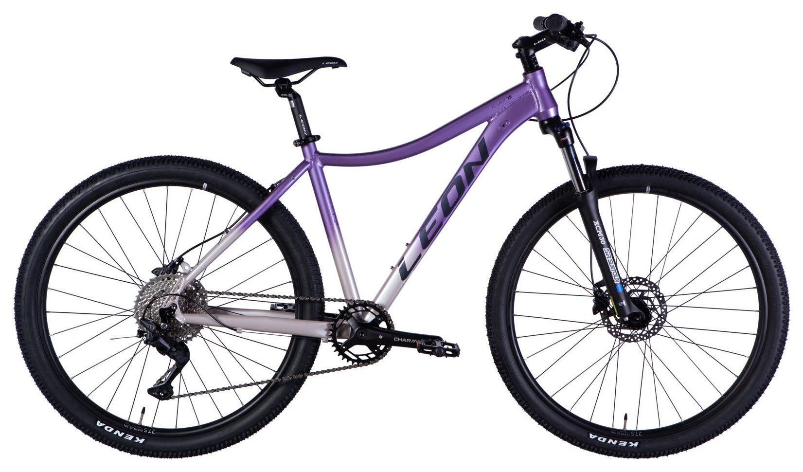 Велосипед AL 27,5" Leon XC LADY 75 HDD рама-18" бузковий зі сріблястим 2025