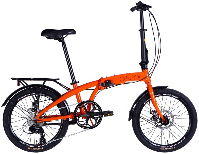 Велосипед AL 20" Dorozhnik ONYX DD CS рама-10,5" оранжевый 2025