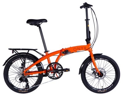 Велосипед AL 20" Dorozhnik ONYX DD CS рама-10,5" помаранчевий 2025