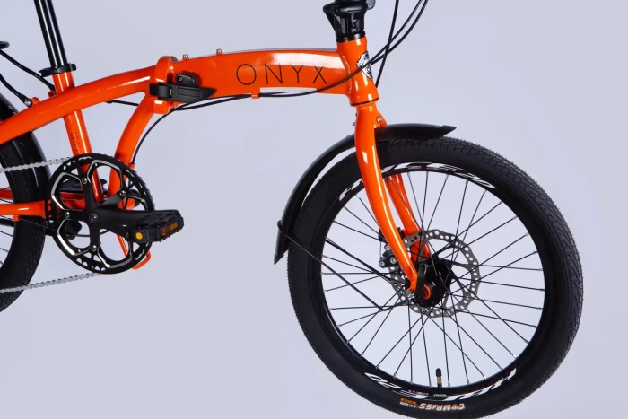 Велосипед AL 20" Dorozhnik ONYX DD CS рама-10,5" помаранчевий 2025