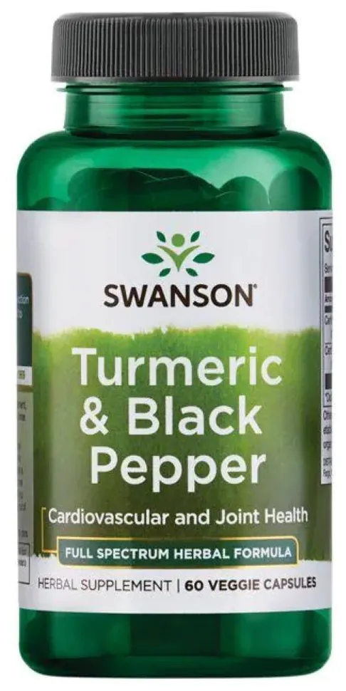 Turmeric Black Pepper - 60veg caps