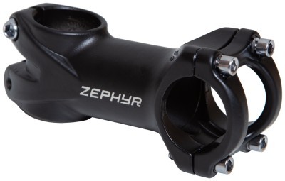 Вынос руля алюминий безрезной 1-1/8 d. handlebar31,8mm length:80mm черный (матовый) JIASHIHE JSH-306 logo Zephyr