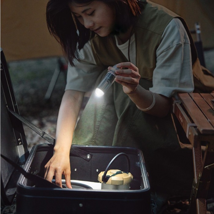 Ліхтар кемпінговий Naturehike CNK2350ZM010, 118х39мм, чорний, укр, укр