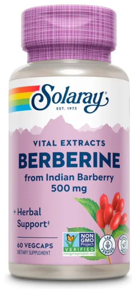 Berberine from Indian Barberry 500mg - 60 vcaps